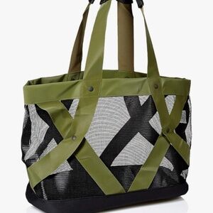 Hurley Large Slash Mesh Tote - Camo Green
